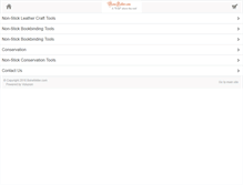 Tablet Screenshot of bonefolder.com